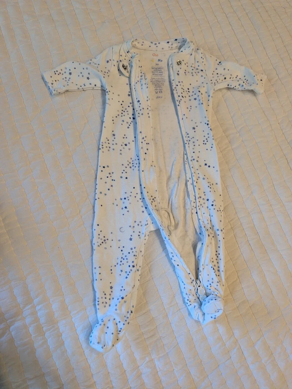 Oso & Me Star Footed Sleeper Pajamas
